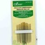 Bild på Clover Gold Eye Embroidery needles No 3-9 broderinålar