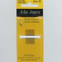 Bild på John James Size 11 Big Eye Quilting Gold´n Glide