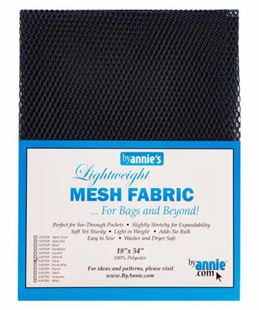 Bild på Lightweight Mesh Fabric Black