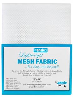 Bild på Lightweight mesh fabric White By Annie