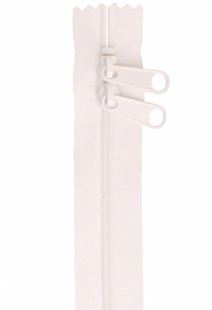 Bild på Handbag Zipper 30" White By Annie