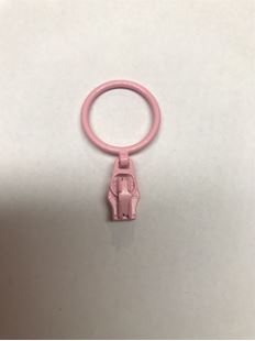 Bild på YKK Löpare Ljusrosa Ring 4 mm