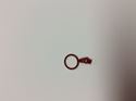 Bild på YKK Löpare Mörkröd Ring 4 mm