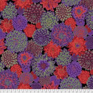 Bild på Dancing Dahlias PWPJ101.Dark Philip Jacobs for the Kaffe Fassett Collective