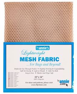 Bild på Lightweight Mesh Fabric Natural By Annie