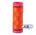 Bild på Aurifil 1104 Neon Orange Mako Cotton 12 Broderitråd