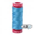 Bild på Aurifil 1320 Bright Teal Mako Cotton 12 Broderitråd