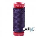 Bild på Aurifil 2581 Dark Dusty Grape Mako Cotton 12 Broderitråd