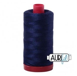 Bild på Aurifil 2745 Midnight Mako Cotton 12 Broderitråd 325m