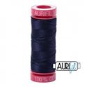 Bild på Aurifil 2785 Very Dark Navy Mako Cotton 12 Broderitråd