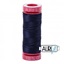 Bild på Aurifil 2785 Very Dark Navy Mako Cotton 12 Broderitråd