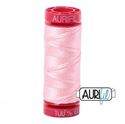 Bild på Aurifil 2423 Baby Pink Mako Cotton 12 Broderitråd