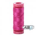 Bild på Aurifil 4020 Fuchsia Mako Cotton 12 Broderitråd