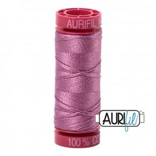 Bild på Aurifil 5003 Wine Mako Cotton 12 Broderitråd