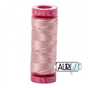 Bild på Aurifil 2375 Antique Blush Mako Cotton 12 Broderitråd