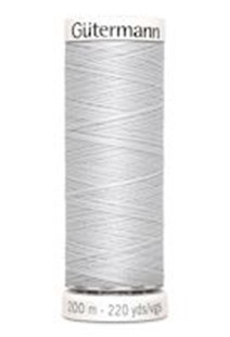 Bild på Gütermann Alla tygers tråd Sew-all Sytråd 100% Polyester 200m - 008 Silver