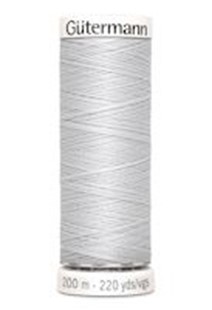 Bild på Gütermann Alla tygers tråd Sew-all Sytråd 100% Polyester 200m - 008 Silver