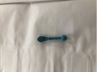 Bild på YKK Löpare Ljusturkos Stel 4 mm