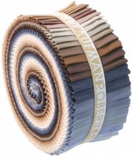 Bild på Kona Cotton Solids Neutrals Palette Jelly roll