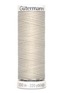 Bild på Gutermann  sytråd ” alla tygers tråd” Färg 299 200 meter 100% polyester