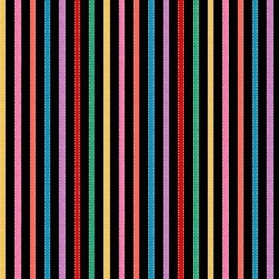 Bild på Black Grosgrain Stripe Vintage Sewing Stash by Aimee Stewart