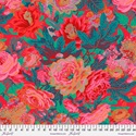 Bild på Floral Burst - Red Philip Jacobs for the Kaffe Fassett Collective PWPJ029.RED