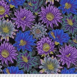 Bild på Cactus Flower - Black PWPJ096.BLACK Philip Jacobs by Kaffe Fassett Collective