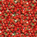 Bild på Red Packed Sweet Strawberries CD3403-RED