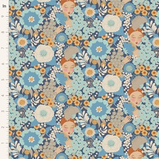 Bild på Tilda Wallflower 100607 Wallflower Beverly blue