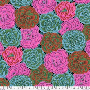 Bild på Picotee Carnations Dark  Philip Jacobs for the Kaffe Fassett Collective PWPJ133.DARK