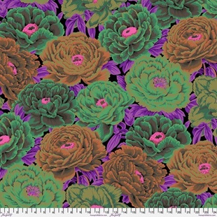 Bild på Tibetan Peony - Dark Philip Jacobs for the Kaffe Fassett Collective  PWPJ136.DARK