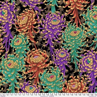 Bild på Spider Mums  Dark Philip Jacobs for the Kaffe Fassett Collective PWPJ135.DARK