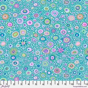 Bild på Roman Glass - Turquoise  Kaffe Fassett for the Kaffe Fassett Collective  PWGP001.TURQUOISE