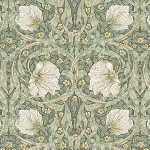 Bild på William Morris & Co Small Pimpernel PWWM079-OLIVE