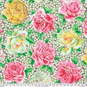 Bild på Rose Bloom Philip Jacobs for the Kaffe Fassett Collective PWPJ077 Grey