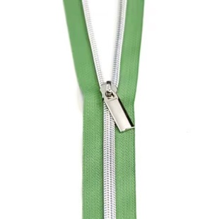 Bild på Zippers By The Yard Sallie Tomato Magnolia Tape Nickel Teeth dragkedja blixtlås