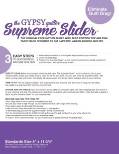 Bild på Supreme Slider The Gypsy Quilter 11,5" x 8"