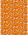 Bild på Marimekko Pieni Unikko 1964 design Maija Isola 074287-003 orange