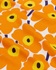 Bild på Marimekko Pieni Unikko 1964 design Maija Isola 074287-003 orange