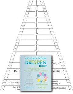 Bild på Double Wide Dresden Ruler by Me and My Sister