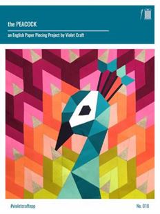 Bild på Peacock English Paper Piecing Design Violet Craft