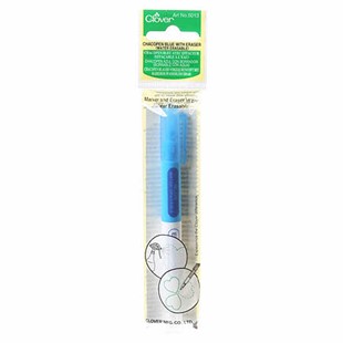 Bild på Clover Chacopen Blue Water Soluble Dual Tip Pen With Eraser