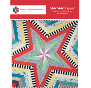 Bild på Star Storm Quilt Victoria Findlay Wolfe Quilts
