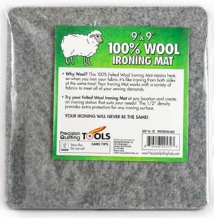 Bild på Wool Ironing Mat 9" x 9" Ullmatta