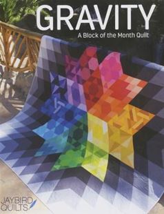 Bild på Gravity: A Block of the Month Quilt Jaybird Quilts