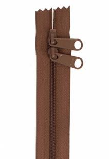 Bild på Handbag Zipper 30" Seal Brown
