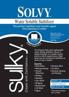 Bild på Solvy Lightweight Water Soluble Stabilizer