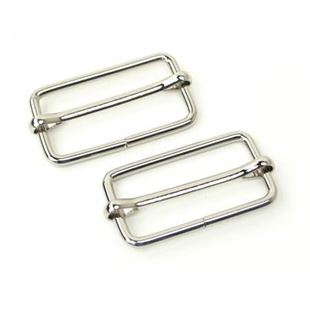 Bild på Slider Buckles Nickel 1,5" - 2-pack