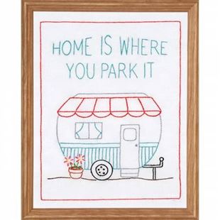 Bild på Broderi Happy Camper Sampler