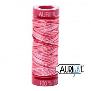 Bild på Aurifil 4668 Strawberry Parfait Mako Cotton 12 Broderitråd